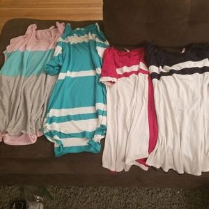 Bundle of 4 tunics
